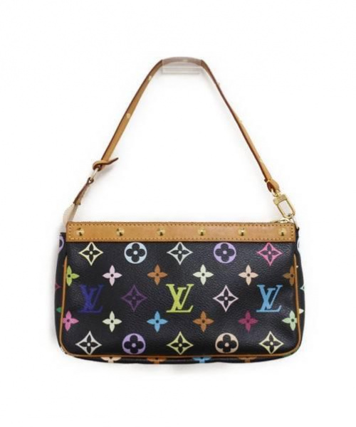 LOUIS VUITTON（ルイ ヴィトン）LOUIS VUITTON (ルイヴィトン) ポシェットアクセソワール ブラック サイズ:- モノグラム・マルチカラー M92648 SL0073の古着・服飾アイテム