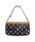 中古・古着 LOUIS VUITTON (ルイヴィトン) ポシェットアクセソワール ブラック サイズ:- モノグラム・マルチカラー M92648 SL0073：34800円