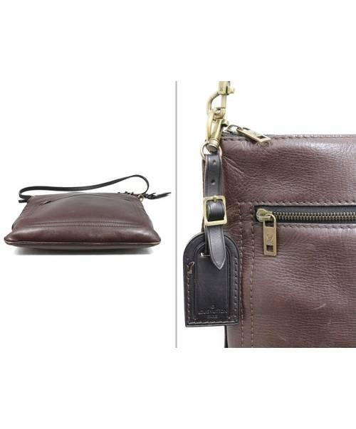 LOUIS VUITTON（ルイ ヴィトン）LOUIS VUITTON (ルイヴィトン) ユタ・サックプラ ダークブラウン サイズ:- レザー LM0094の古着・服飾アイテム