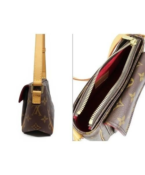 LOUIS VUITTON（ルイ ヴィトン）LOUIS VUITTON (ルイヴィトン) ヴィバシテPM ブラウン サイズ:PM モノグラム M51165 CA1014の古着・服飾アイテム