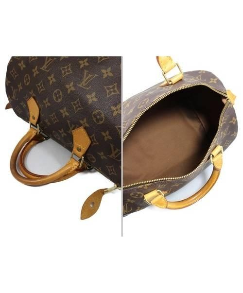 LOUIS VUITTON（ルイ ヴィトン）LOUIS VUITTON (ルイヴィトン) スピーディ30 ブラウン サイズ:30 モノグラム SP0977 -の古着・服飾アイテム