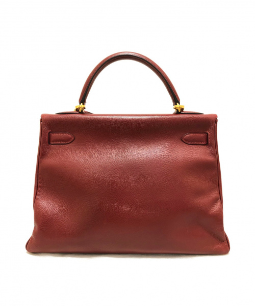 HERMES（エルメス）HERMES (エルメス) ケリー32 ボルドー サイズ:32  内縫い ヴォーエプソンの古着・服飾アイテム