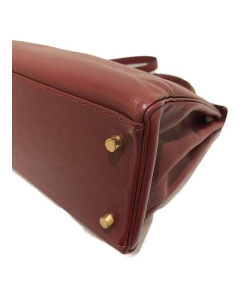 HERMES（エルメス）HERMES (エルメス) ケリー32 ボルドー サイズ:32  内縫い ヴォーエプソンの古着・服飾アイテム