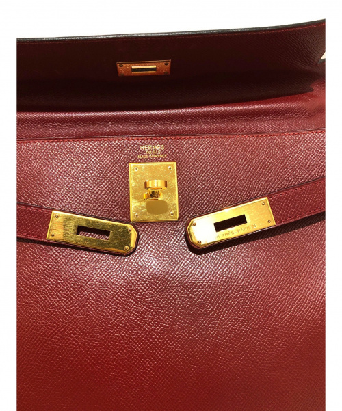HERMES（エルメス）HERMES (エルメス) ケリー32 ボルドー サイズ:32  内縫い ヴォーエプソンの古着・服飾アイテム