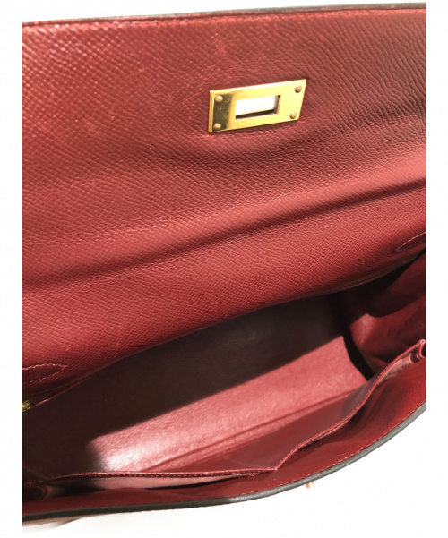 HERMES（エルメス）HERMES (エルメス) ケリー32 ボルドー サイズ:32  内縫い ヴォーエプソンの古着・服飾アイテム