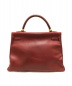 HERMES (エルメス) ケリー32 ボルドー サイズ:32  内縫い ヴォーエプソン：498000円