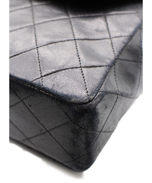 CHANEL（シャネル）CHANEL (シャネル) 台形ショルダーバッグ ブラック サイズ:- マトラッセ　 レザー ■の古着・服飾アイテム