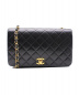 CHANEL（シャネル）の古着「マトラッセ チェーンショルダーバッグ」｜ブラック