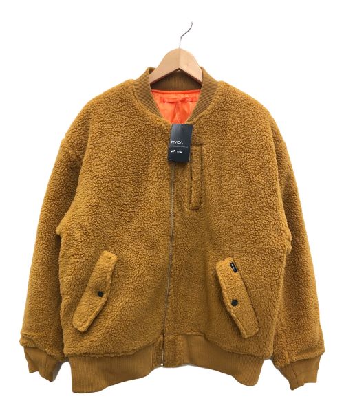 RVCA（ルーカ）RVCA (ルーカ) リバーシブルジャケット ブラウン サイズ:Ｍの古着・服飾アイテム