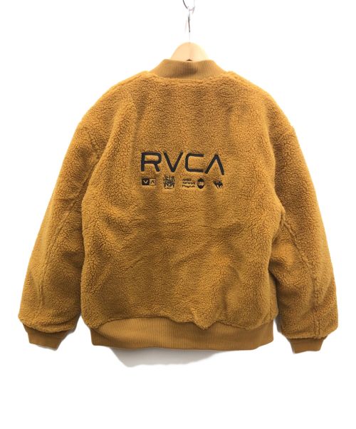RVCA（ルーカ）RVCA (ルーカ) リバーシブルジャケット ブラウン サイズ:Ｍの古着・服飾アイテム