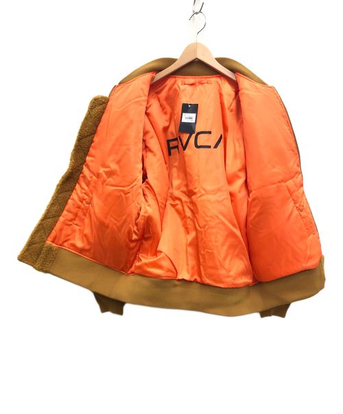 RVCA（ルーカ）RVCA (ルーカ) リバーシブルジャケット ブラウン サイズ:Ｍの古着・服飾アイテム