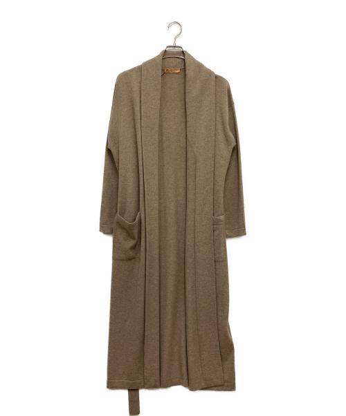 CASSINA IXC（カッシーナ イクスシー）CASSINA IXC (カッシーナ イクスシー) ガウンカーディガン ブラウン サイズ:Mの古着・服飾アイテム