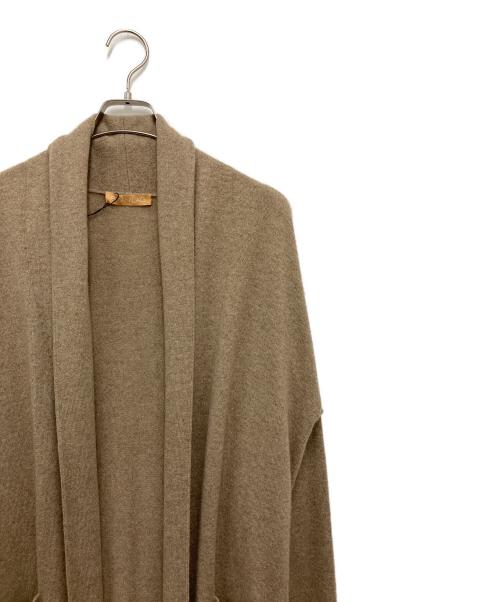 CASSINA IXC（カッシーナ イクスシー）CASSINA IXC (カッシーナ イクスシー) ガウンカーディガン ブラウン サイズ:Mの古着・服飾アイテム