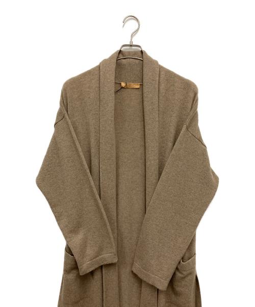 CASSINA IXC（カッシーナ イクスシー）CASSINA IXC (カッシーナ イクスシー) ガウンカーディガン ブラウン サイズ:Mの古着・服飾アイテム