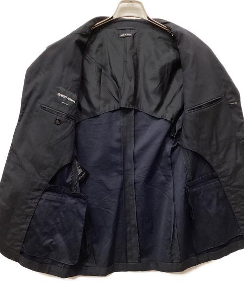 GIORGIO ARMANI（ジョルジョアルマーニ）GIORGIO ARMANI (ジョルジョアルマーニ) テーラードジャケット ネイビー サイズ:46の古着・服飾アイテム