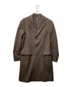 ZEGNAゼニア）の古着「ロングコート」｜ブラウン