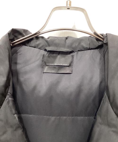 DIESEL Black Gold（ディーゼル ブラック ゴールド）DIESEL Black Gold (ディーゼル ブラック ゴールド) ダウンジャケット ブラック サイズ:46の古着・服飾アイテム