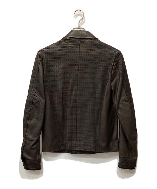 DIESEL Black Gold（ディーゼル ブラック ゴールド）DIESEL Black Gold (ディーゼル ブラック ゴールド) レザージャケット ブラウン サイズ:44の古着・服飾アイテム