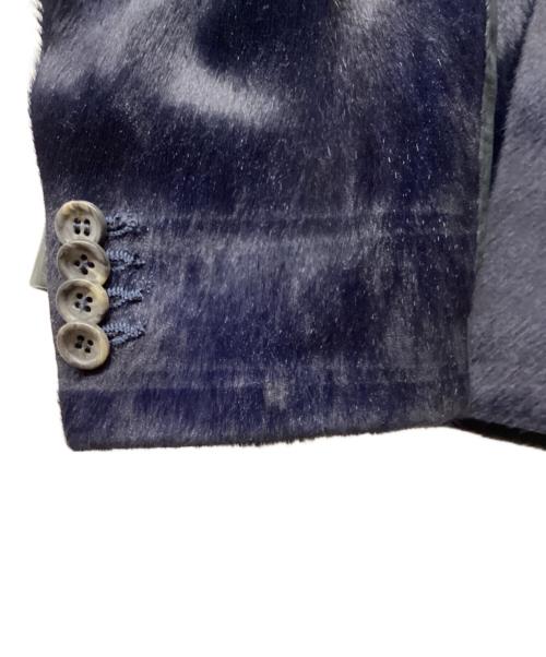 DIESEL Black Gold（ディーゼル ブラック ゴールド）DIESEL Black Gold (ディーゼル ブラック ゴールド) DIESEL BLACK GOLD ライダースジャケット ネイビー サイズ:46の古着・服飾アイテム