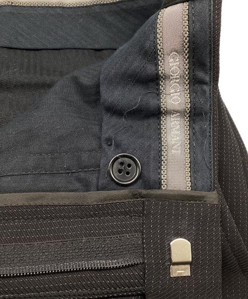 GIORGIO ARMANI（ジョルジョアルマーニ）GIORGIO ARMANI (ジョルジョアルマーニ) セットアップスーツ ブラック サイズ:46の古着・服飾アイテム