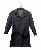 GIORGIO ARMANIジョルジョアルマーニ）の古着「GIORGIO ARMANI　ロングコート」｜ブラック