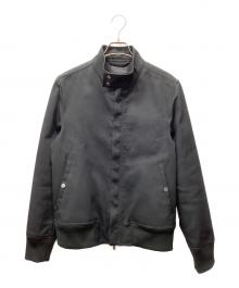 DIESEL Black Gold（ディーゼル ブラック ゴールド）の古着「ライダースジャケット」｜ブラック