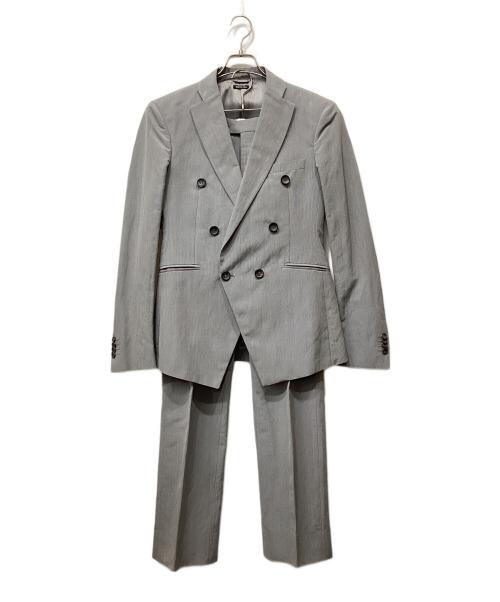 GIORGIO ARMANI（ジョルジョアルマーニ）GIORGIO ARMANI (ジョルジョアルマーニ) ジョルジョアルマーニ セットアップスーツ ライトグレー サイズ:46の古着・服飾アイテム