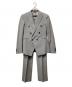 GIORGIO ARMANI（ジョルジョアルマーニ）の古着「ジョルジョアルマーニ セットアップスーツ」｜ライトグレー
