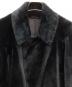 GIORGIO ARMANI (ジョルジョアルマーニ) ムートンロングコート ブラック サイズ:46：180000円