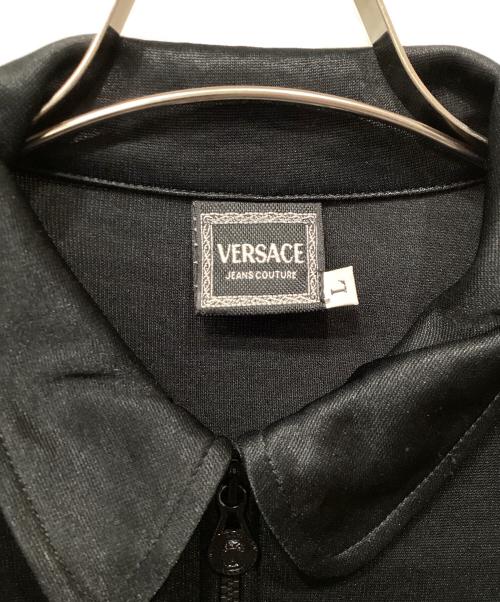 VERSACE（ヴェルサーチェ）VERSACE (ヴェルサーチェ) トラックジャケット ブラック サイズ:Ｌの古着・服飾アイテム