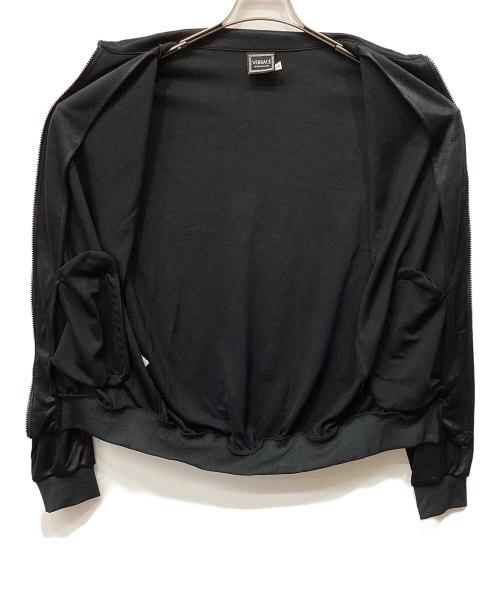 VERSACE（ヴェルサーチェ）VERSACE (ヴェルサーチェ) トラックジャケット ブラック サイズ:Ｌの古着・服飾アイテム