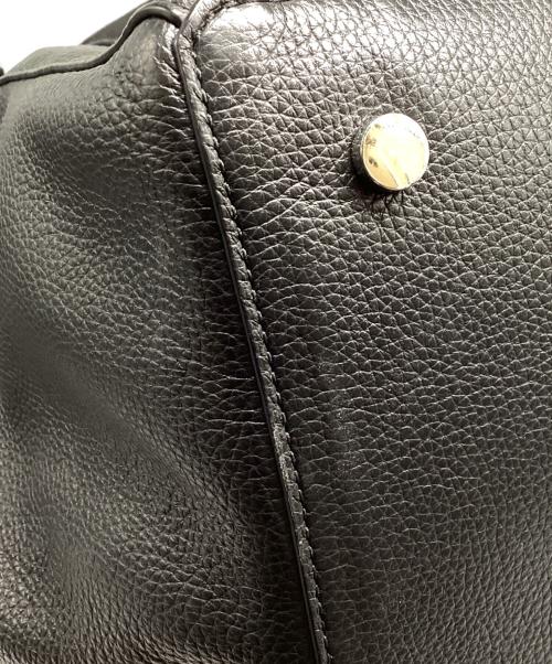 ALEXANDER WANG（アレキサンダー・ワン）ALEXANDER WANG (アレキサンダー・ワン) レザートートバッグ ブラックの古着・服飾アイテム