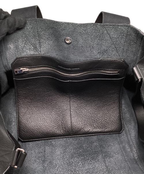 ALEXANDER WANG（アレキサンダー・ワン）ALEXANDER WANG (アレキサンダー・ワン) レザートートバッグ ブラックの古着・服飾アイテム
