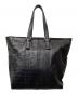 GIORGIO ARMANI（ジョルジョアルマーニ）の古着「レザートートバッグ」｜ブラック