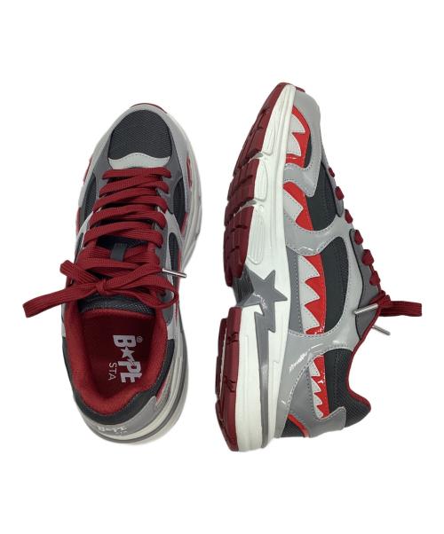 A BATHING APE（ア ベイシング エイプ）A BATHING APE (ア ベイシング エイプ) ローカットスニーカー グレー サイズ:28cmの古着・服飾アイテム