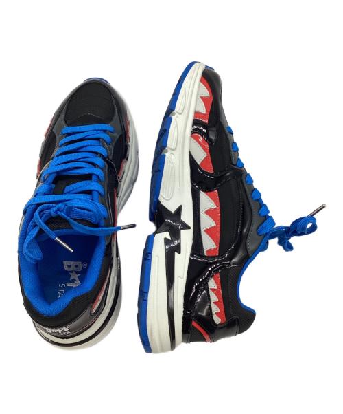 A BATHING APE（ア ベイシング エイプ）A BATHING APE (ア ベイシング エイプ) ローカットスニーカー ブラック サイズ:28cmの古着・服飾アイテム