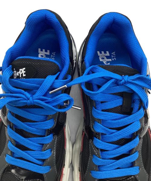 A BATHING APE（ア ベイシング エイプ）A BATHING APE (ア ベイシング エイプ) ローカットスニーカー ブラック サイズ:28cmの古着・服飾アイテム