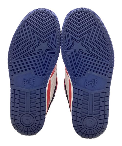 A BATHING APE（ア ベイシング エイプ）A BATHING APE (ア ベイシング エイプ) ハイカットスニーカー ホワイト サイズ:28cmの古着・服飾アイテム