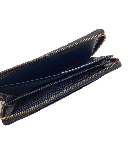 milagro（ミラグロ）milagro (ミラグロ) ラウンドファスナー財布 ネイビー 未使用品の古着・服飾アイテム