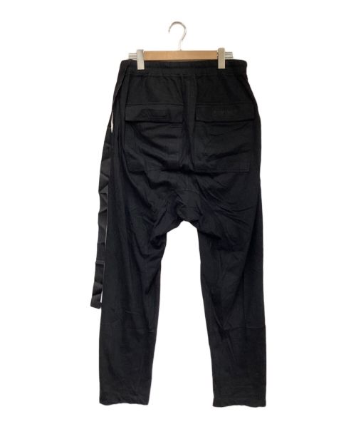 RICK OWENS DRKSHDW（リックオウエンス ダークシャドウ）RICK OWENS DRKSHDW (リックオウエンス ダークシャドウ) サルエルパンツ ブラック サイズ:XSの古着・服飾アイテム