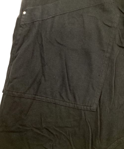 RICK OWENS DRKSHDW（リックオウエンス ダークシャドウ）RICK OWENS DRKSHDW (リックオウエンス ダークシャドウ) サルエルパンツ ブラック サイズ:XSの古着・服飾アイテム