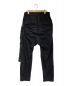 RICK OWENS DRKSHDW (リックオウエンス ダークシャドウ) サルエルパンツ ブラック サイズ:XS：12000円