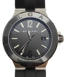 BVLGARI（ブルガリ）の古着「腕時計　BVLGARI(ブルガリ) 自動巻き　」｜ブラック