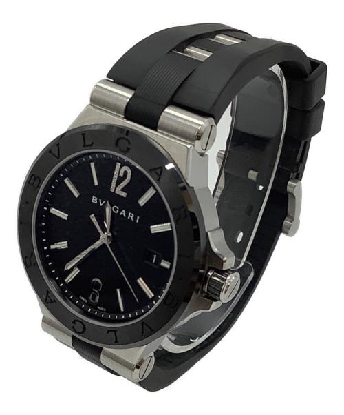 BVLGARI（ブルガリ）BVLGARI (ブルガリ) 腕時計　BVLGARI(ブルガリ) 自動巻き　 ブラックの古着・服飾アイテム