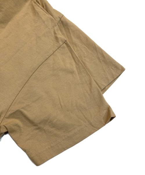 GUCCI（グッチ）GUCCI (グッチ) ロゴプリントTシャツ ブラウン サイズ:Mの古着・服飾アイテム