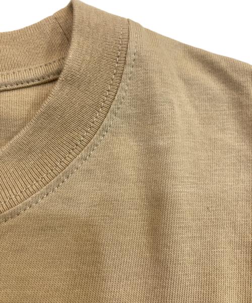 GUCCI（グッチ）GUCCI (グッチ) ロゴプリントTシャツ ブラウン サイズ:Mの古着・服飾アイテム