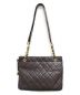 CHANEL (シャネル) ショルダートートバッグ ブラウン レザー 4096197：49800円