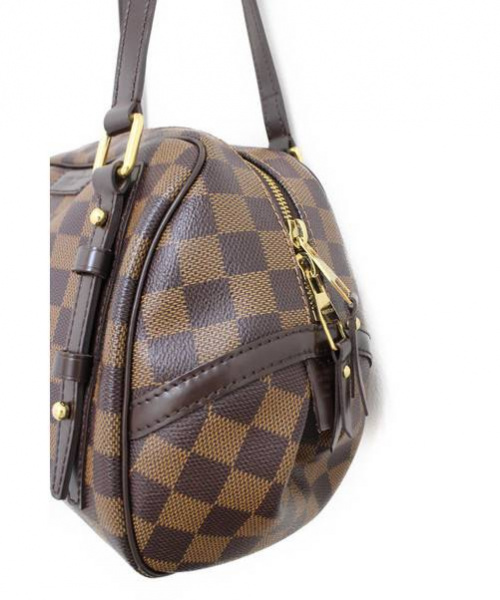 LOUIS VUITTON（ルイ ヴィトン）LOUIS VUITTON (ルイヴィトン) リヴィントンPM  ブラウン サイズ:PM ダミエ N41157 DU0151の古着・服飾アイテム