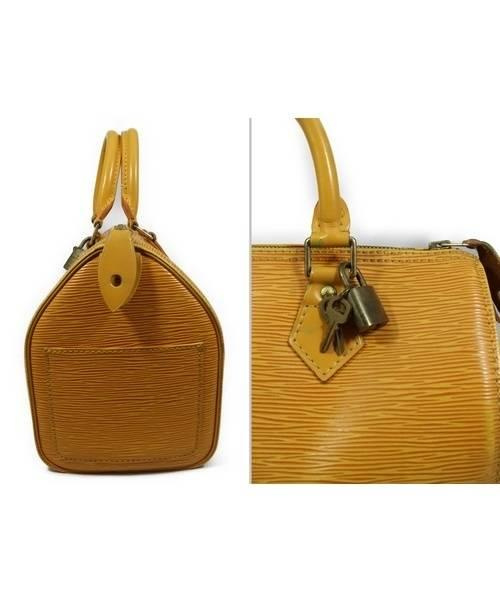 LOUIS VUITTON（ルイ ヴィトン）LOUIS VUITTON (ルイヴィトン) スピーディ イエロー サイズ:- エピ VI1924の古着・服飾アイテム