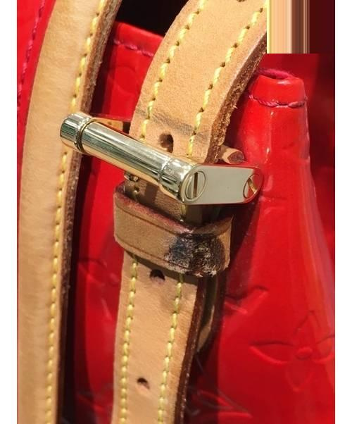 LOUIS VUITTON（ルイ ヴィトン）LOUIS VUITTON (ルイヴィトン) ビスケイン・ベイGM ルージュ サイズ:GM モノグラム・ヴェルニ M91291 TH0034の古着・服飾アイテム